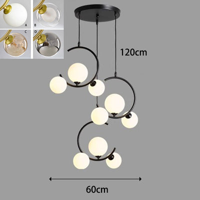 Modern LED Pendant Light – Stylish Hanging Chandelier for Dining & Living Spaces