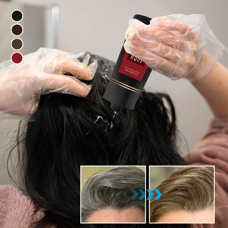 Instant Hair Color Shampoo – 10-Minute Natural Hair Dye Without Damage