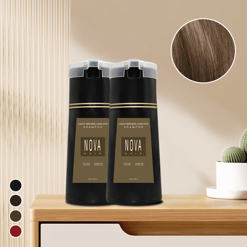Instant Hair Color Shampoo – 10-Minute Natural Hair Dye Without Damage