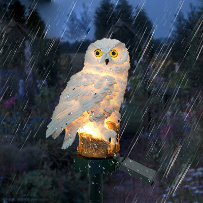 Solar Owl Garden Light – Charming & Weatherproof Outdoor LED Lamp