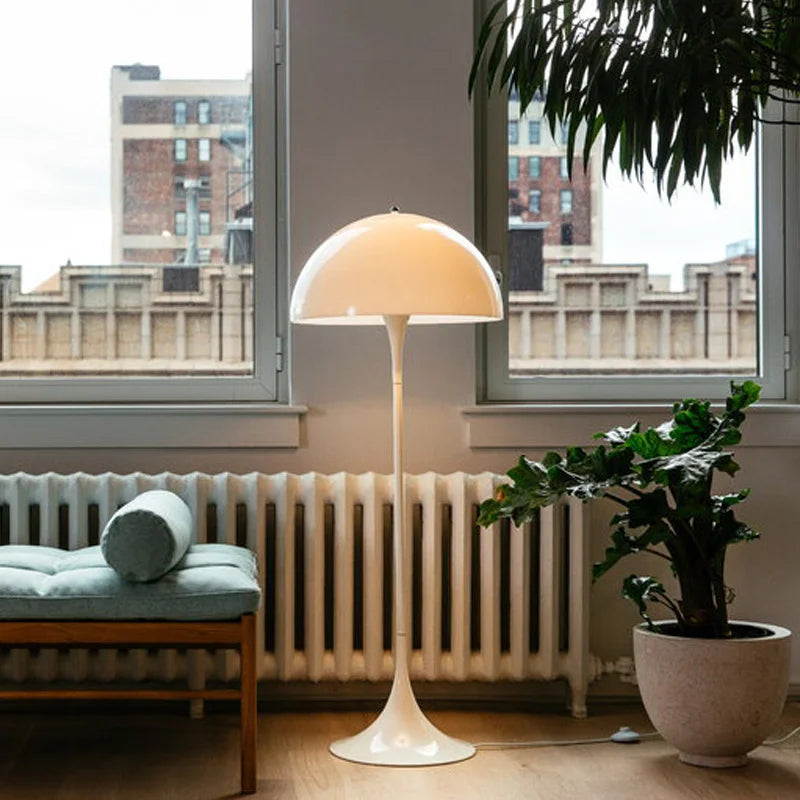 Nordic Danish Mushroom Floor Lamp – Scandinavian-Inspired LED Lighting