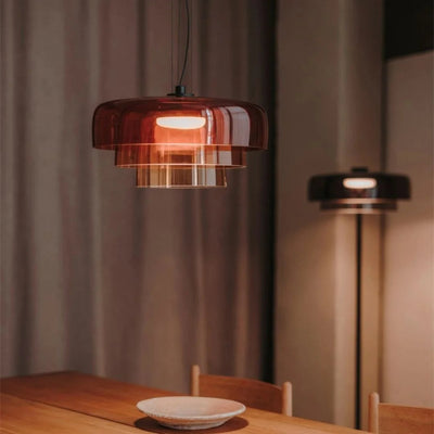 Modern Glass Pendant Light – Stylish Handcrafted Hanging Lamp for Kitchen & Dining Areas