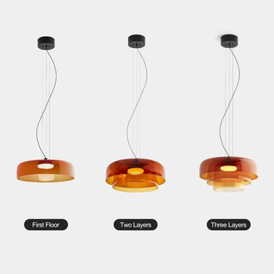 Modern Glass Pendant Light – Stylish Handcrafted Hanging Lamp for Kitchen & Dining Areas