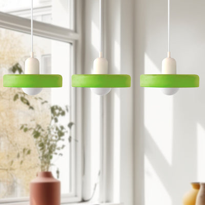 Simple Bauhaus Pendant Light – Minimalist Glass Hanging Lamp for Modern Interiors
