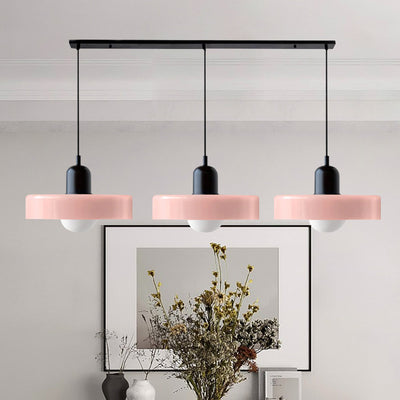 Simple Bauhaus Pendant Light – Minimalist Glass Hanging Lamp for Modern Interiors