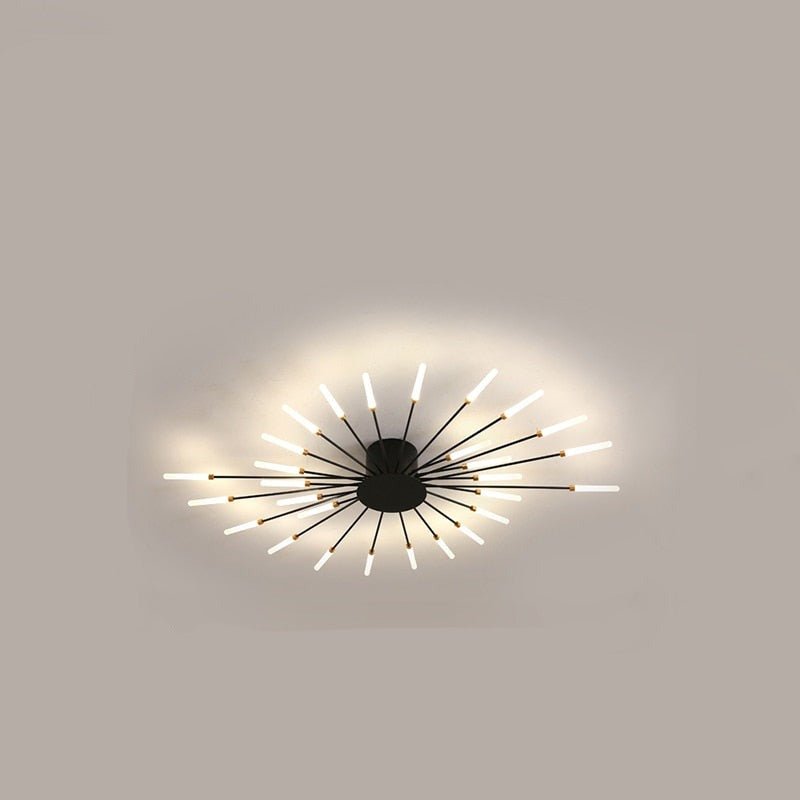 Glory Luxury Chandelier – Modern Firework-Inspired LED Light (Dimmable Option)