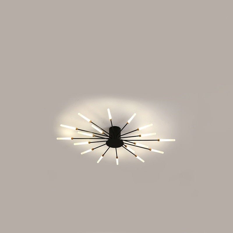 Glory Luxury Chandelier – Modern Firework-Inspired LED Light (Dimmable Option)