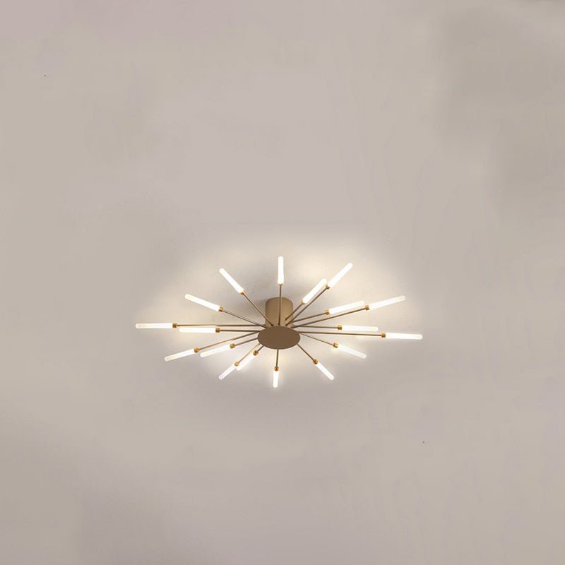 Glory Luxury Chandelier – Modern Firework-Inspired LED Light (Dimmable Option)