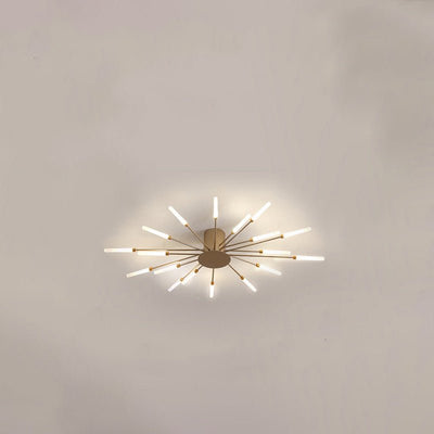 Glory Luxury Chandelier – Modern Firework-Inspired LED Light (Dimmable Option)