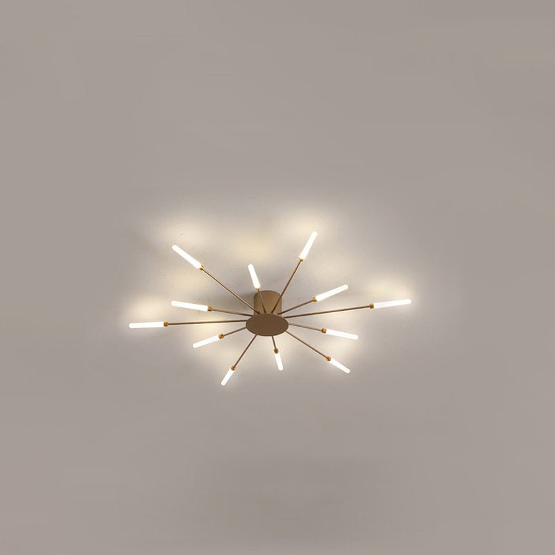 Glory Luxury Chandelier – Modern Firework-Inspired LED Light (Dimmable Option)