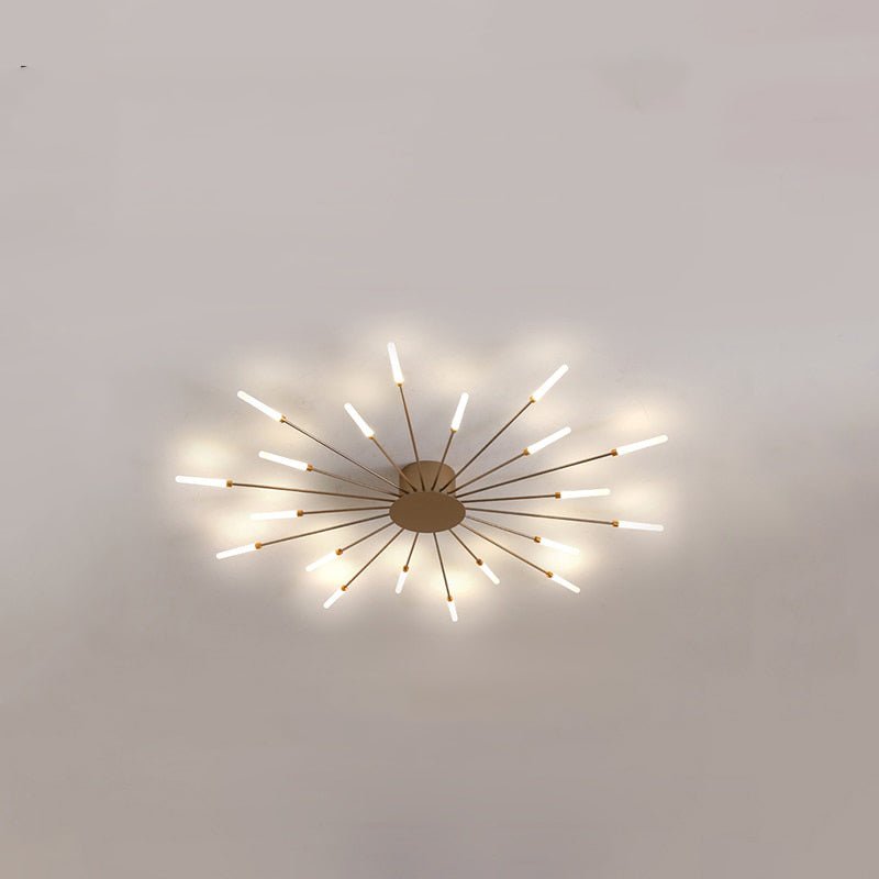 Glory Luxury Chandelier – Modern Firework-Inspired LED Light (Dimmable Option)