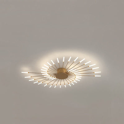 Glory Luxury Chandelier – Modern Firework-Inspired LED Light (Dimmable Option)