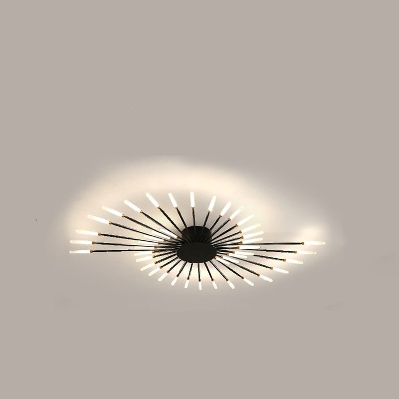 Glory Luxury Chandelier – Modern Firework-Inspired LED Light (Dimmable Option)