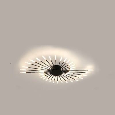 Glory Luxury Chandelier – Modern Firework-Inspired LED Light (Dimmable Option)