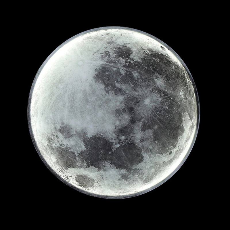 LunarGlow Smart LED Wall Light – Adjustable Moon-Inspired Illumination