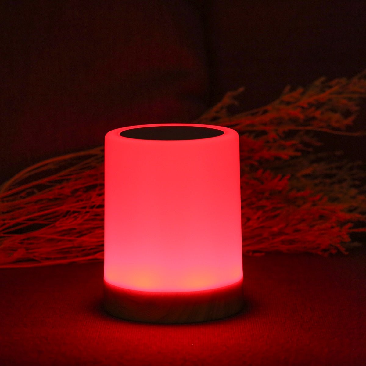 Halina Portable Rechargeable LED Lamp – Dimmable Touch Control Mood Light (USB Charging)