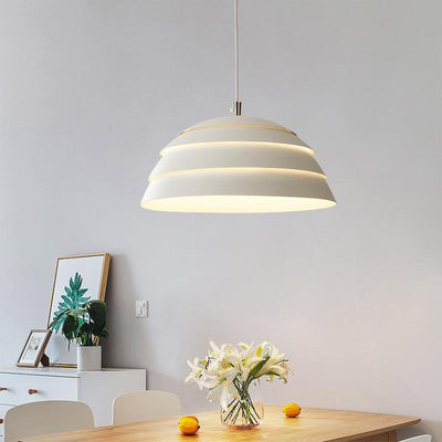 Modern Nordic Dome Pot Pendant Light – Minimalist LED Hanging Lamp for Stylish Interiors