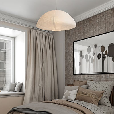 Hikari Japanese Paper Pendant Light – Washi Shoji Hanging Lamp (E27, 90-260V)