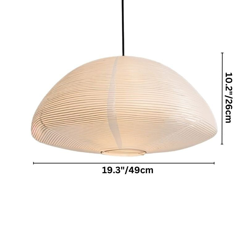 Hikari Japanese Paper Pendant Light – Washi Shoji Hanging Lamp (E27, 90-260V)