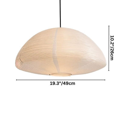 Hikari Japanese Paper Pendant Light – Washi Shoji Hanging Lamp (E27, 90-260V)