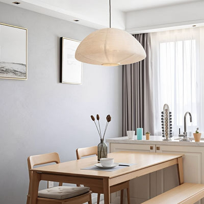Hikari Japanese Paper Pendant Light – Washi Shoji Hanging Lamp (E27, 90-260V)
