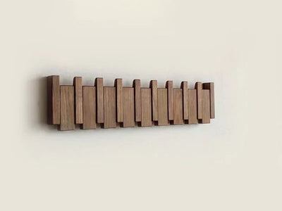 BoisHarmonie Wooden Coat Rack – Elegant and Space-Saving Design