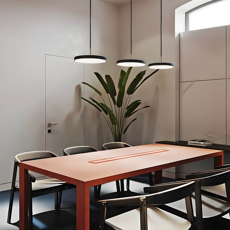 Minimalist Pendant Light – Modern Iron & Acrylic Hanging Lamp