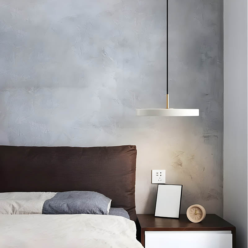 Minimalist Pendant Light – Modern Iron & Acrylic Hanging Lamp