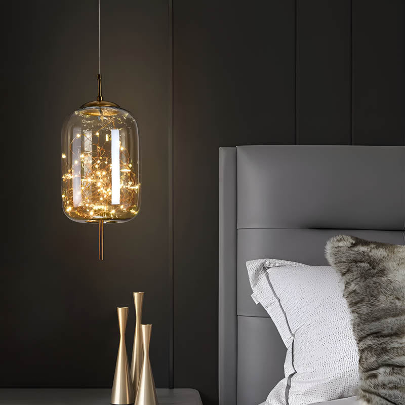 Essence Pendant Light – Elegant Glass LED Hanging Lamp for Sophisticated Interiors