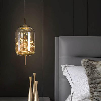 Essence Pendant Light – Elegant Glass LED Hanging Lamp for Sophisticated Interiors