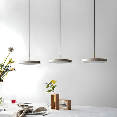 Minimalist Pendant Light – Modern Iron & Acrylic Hanging Lamp