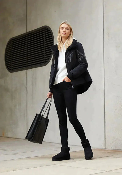 Elin Fur-Lined Ankle Boots – Warm, Vegan, and Timeless