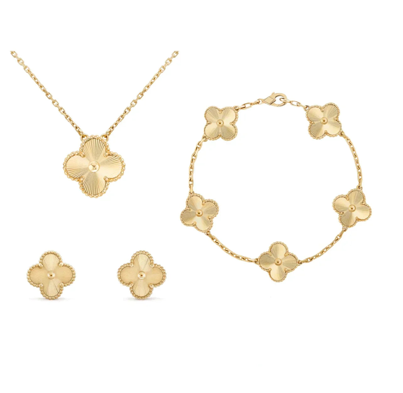Luxe Clover Jewelry Set for Women – Elegant and Versatile for Every Occasion
