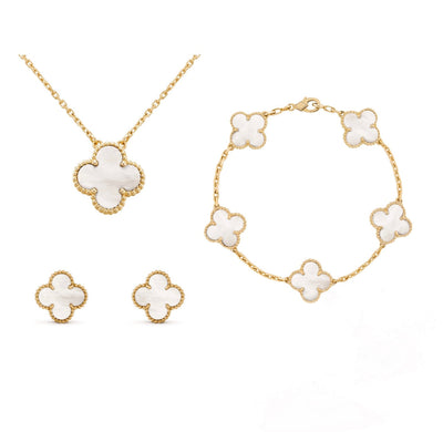 Luxe Clover Jewelry Set for Women – Elegant and Versatile for Every Occasion