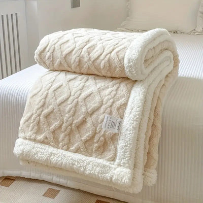 Reversible Sherpa Blanket – Luxurious Comfort for Every Season