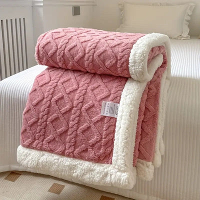 Reversible Sherpa Blanket – Luxurious Comfort for Every Season