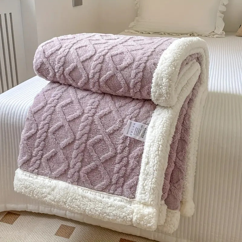 Reversible Sherpa Blanket – Luxurious Comfort for Every Season