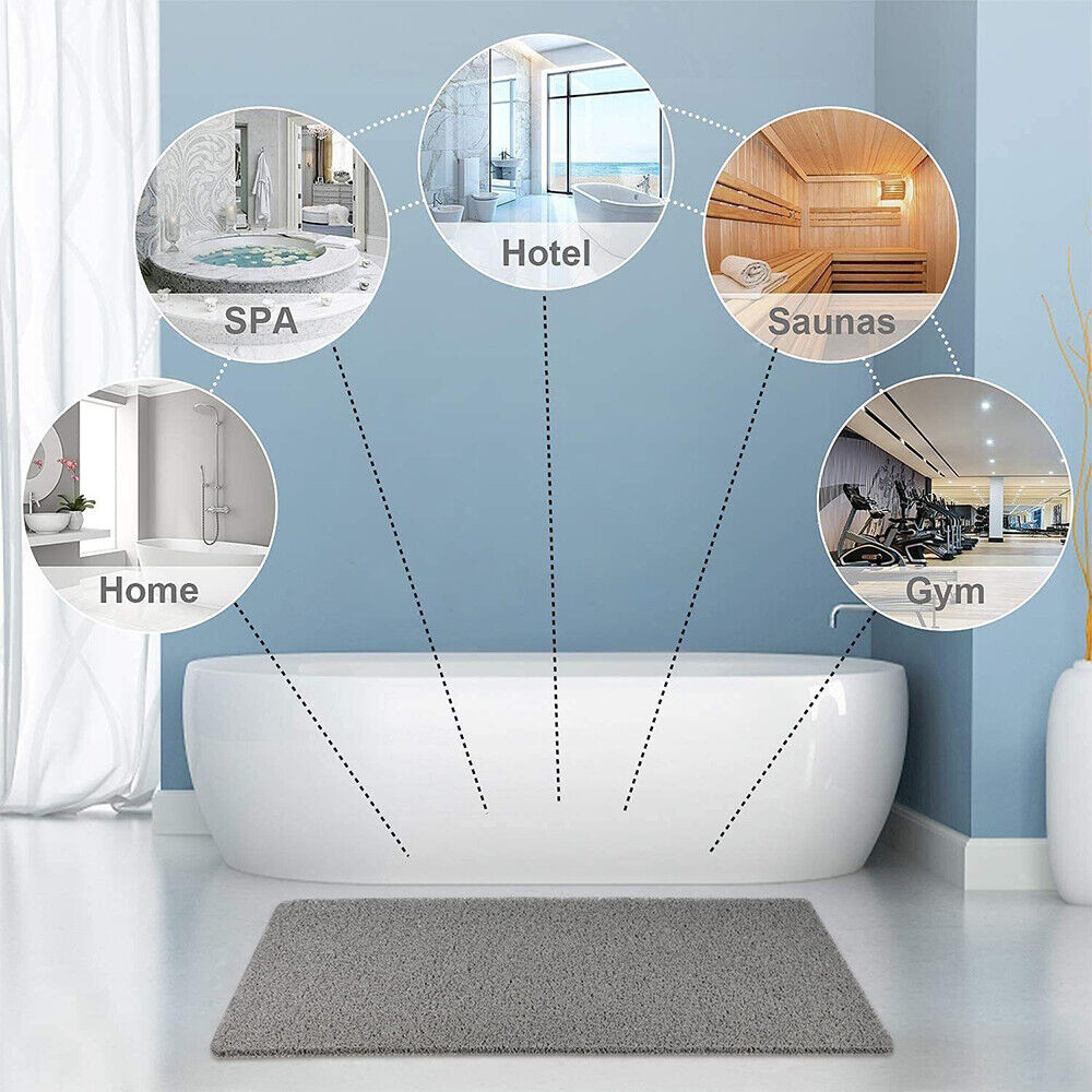 Safe Shower Mat – Non-Slip, Mold-Resistant, and Luxuriously Comfortable