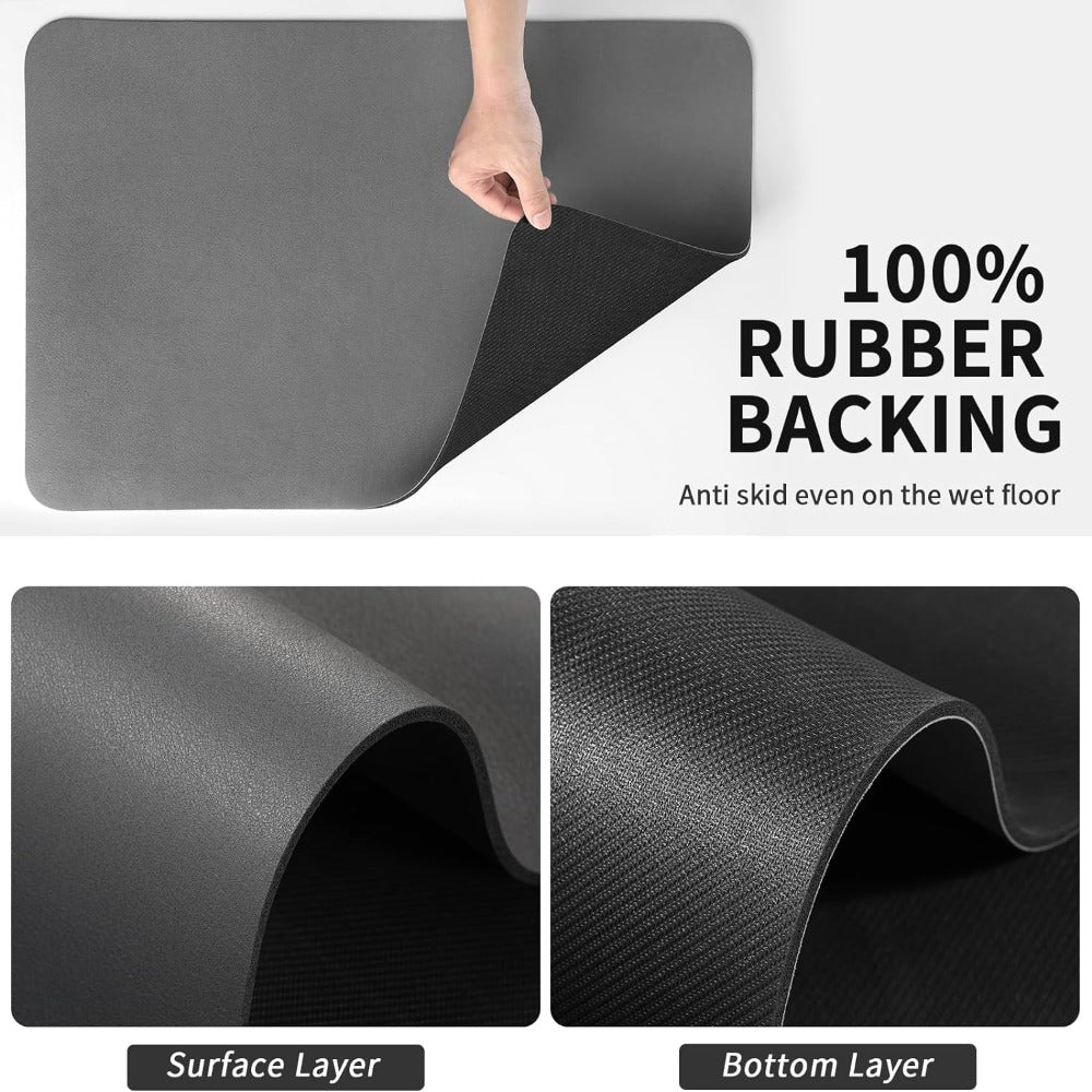 Quick-Drying Dish Mat – Ultra-Absorbent Diatomite for a Clean and Organized Kitchen