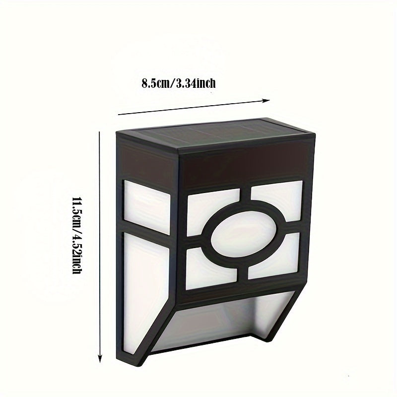 Solar LED Wall Light – Smart Outdoor Illumination with Soft Ambient Glow
