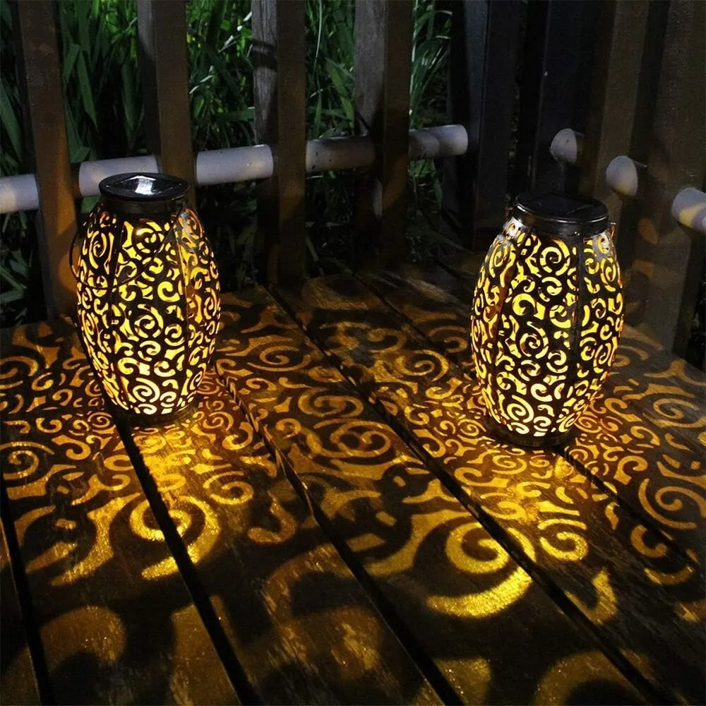 SolarGlow Outdoor Lantern – Elegant & Energy-Efficient Garden Lighting