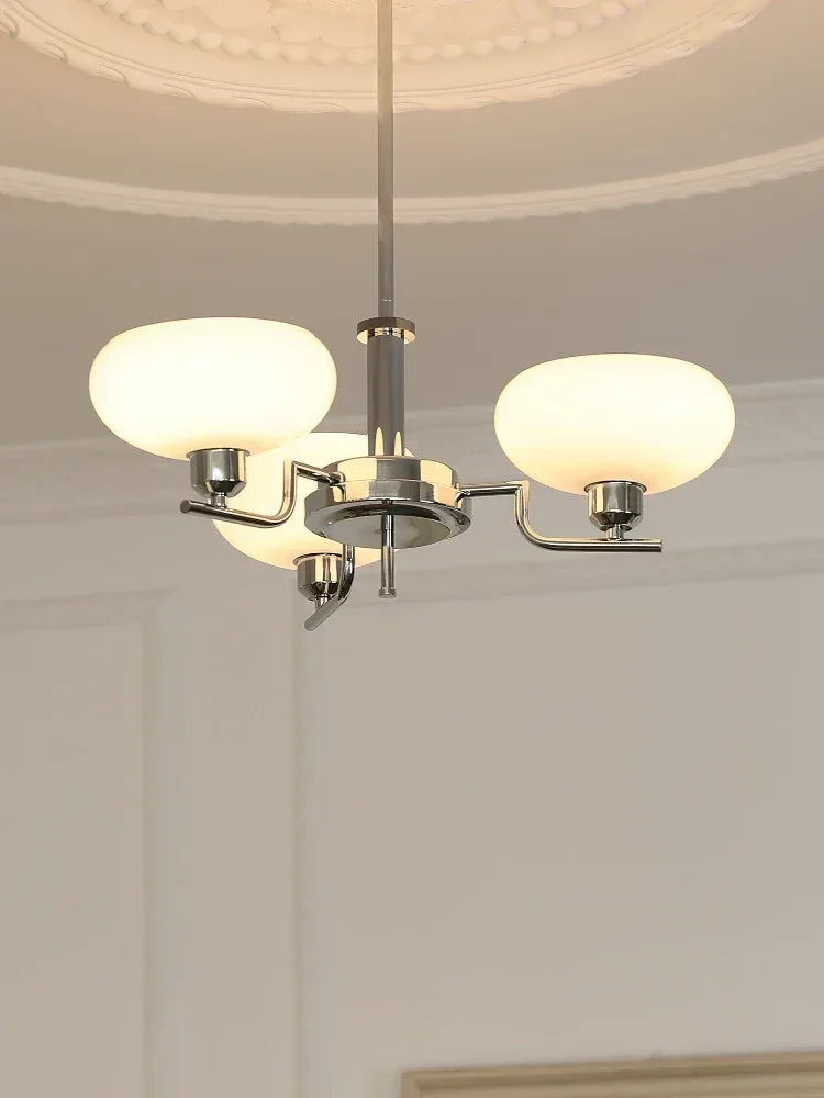 Bauhaus Medieval Ceiling Lamp – Retro Nordic LED Chandelier