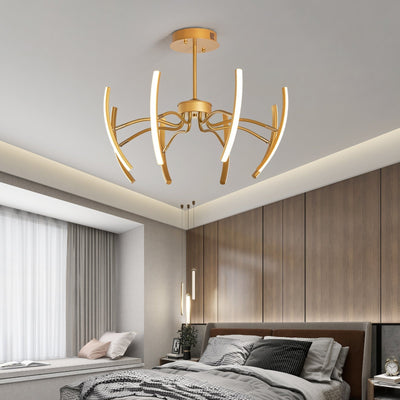 Luster Modern Ceiling Light – Elegant LED Design for Ambient Lighting