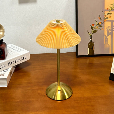 Scandinavian Wireless Table Lamp – Rechargeable LED with Touch Control