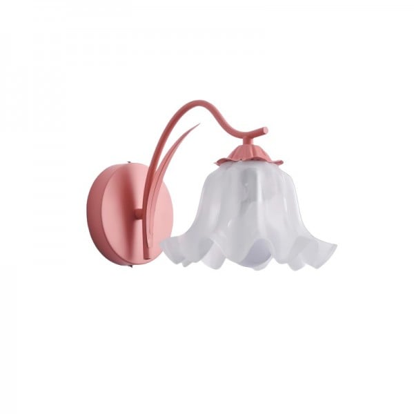 French Retro Garden Flower Wall Lamp – Elegant LED Floral Wall Light (E27, 5W)