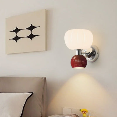 Modern LED Wall Lamp – Elegant Cream Finish for Soft Ambient Lighting