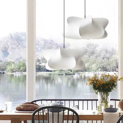 Wabi-Sabi Silk Pendant Light – Embracing Imperfection with Timeless Elegance