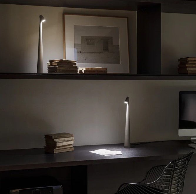 LumiGlow Rechargeable LED Table Lamp – Elegant Portable Lighting