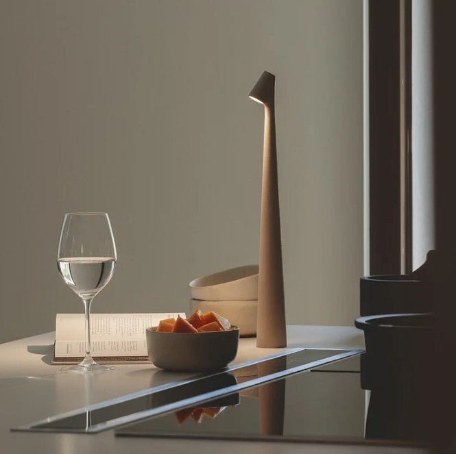 LumiGlow Rechargeable LED Table Lamp – Elegant Portable Lighting