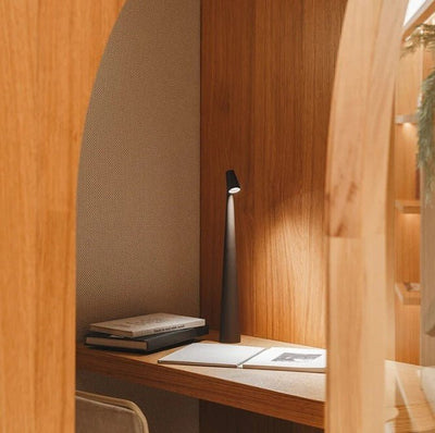 LumiGlow Rechargeable LED Table Lamp – Elegant Portable Lighting